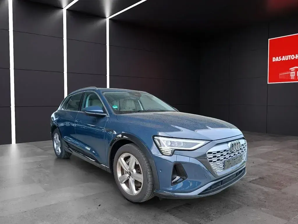 Occasion Audi Q8 e-tron Advanced 300 kW (408 ch) 2024 Bleue SUV
