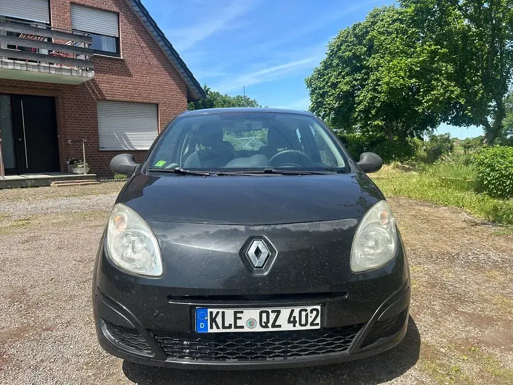 Gebraucht Renault Twingo Authentique 58 PS (42 kW) 2007 Schwarz Kleinwagen