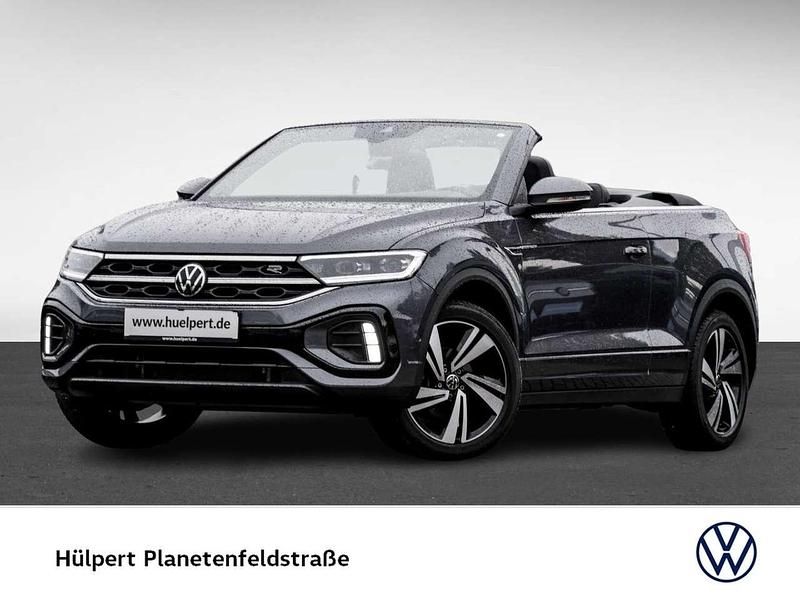 Rauchgrau metallic Gebraucht 2022 VW T-Roc Cabriolet R-line Cabrio | 28.343 € (Guter Preis) - Bild 1/3