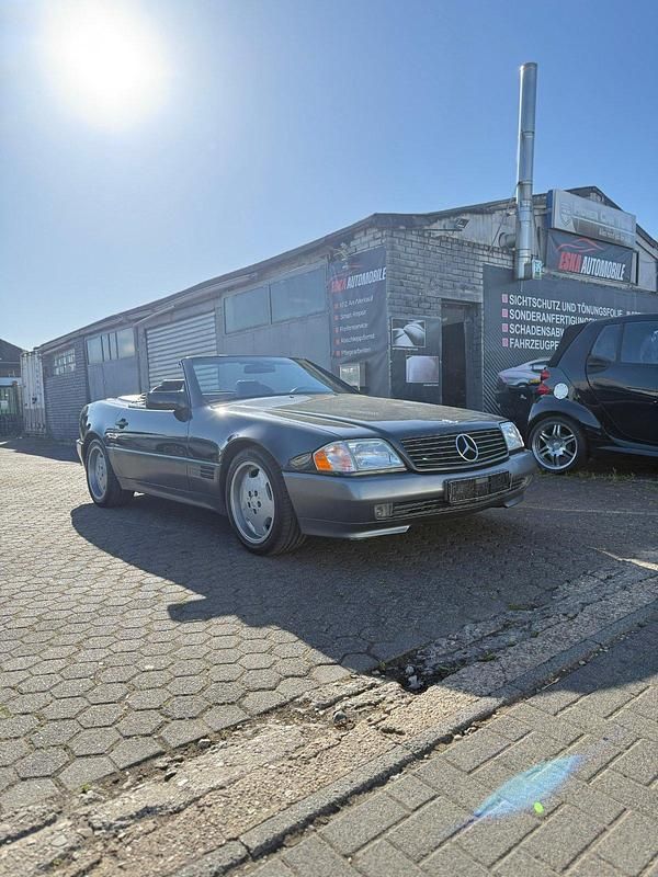 Schwarz Gebraucht 1991 Mercedes SL500 Cabrio | 18.900 € - Bild 1/4