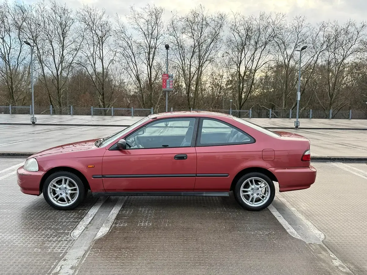 Gebraucht Honda Civic 105 PS (77 kW) 1997 Rot Coupé
