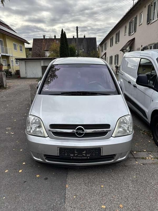 Silber Gebraucht 2005 Opel Meriva Edition Van / Kleinbus | 1.300 € (Guter Preis) - Bild 1/4
