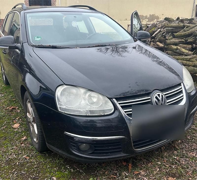 Schwarz Gebraucht 2008 VW Golf V Kombi | 1.600 € (Fairer Preis) - Bild 1/4