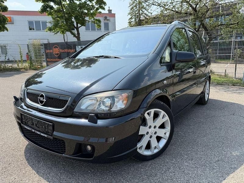 Schwarz Gebraucht 2004 Opel Zafira OPC Van / Kleinbus | 2.990 € (Fairer Preis) - Bild 1/4