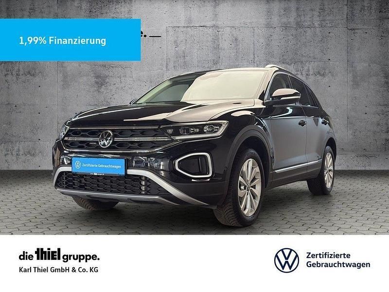 Schwarz Gebraucht 2024 VW T-Roc Style SUV | 29.890 € (Fairer Preis) - Bild 1/4