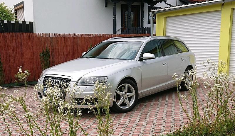 Silber Gebraucht 2008 Audi A6 S-Line Kombi | 7.450 € (Teuer) - Bild 1/4
