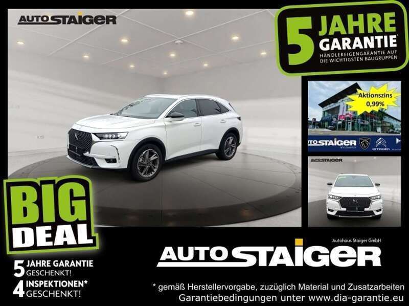Lack weiss banquise/lackierung plat Gebraucht 2022 DS Automobiles DS7 Crossback Rivoli Plus SUV | 26.999 € (Superpreis) - Bild 1/4
