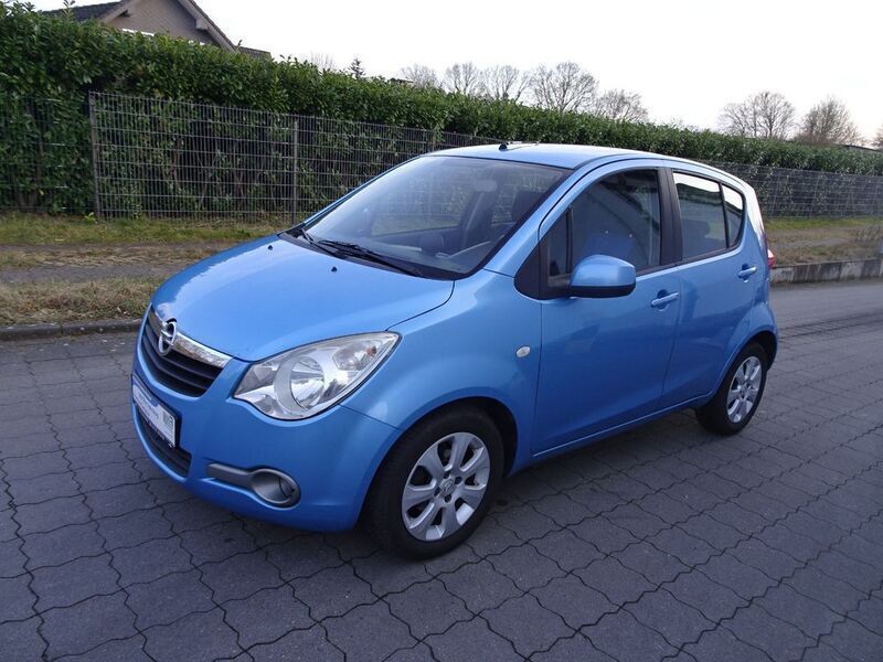 Blau Gebraucht 2010 Opel Agila Edition Limousine | 3.990 € (Fairer Preis) - Bild 1/4