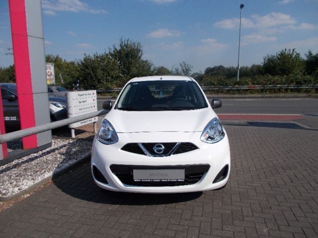 Gebraucht Nissan Micra Visia 80 PS (58 kW) 2016 Weiß Kleinwagen