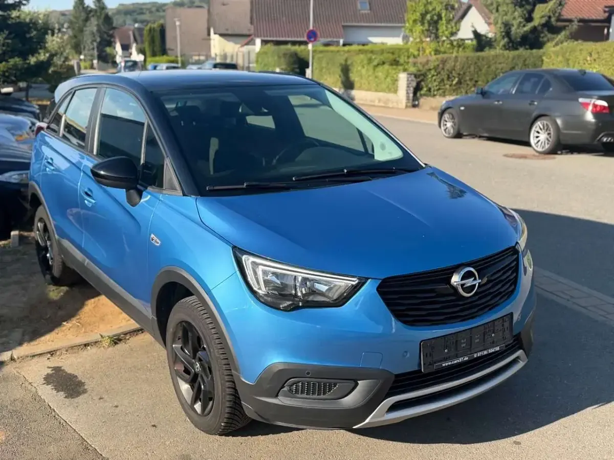 Gebraucht Opel Crossland X 110 PS (80 kW) 2019 Blau SUV