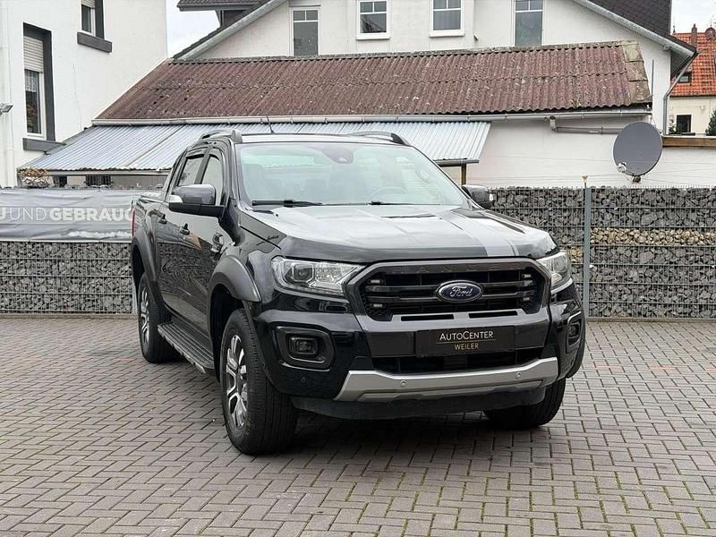 Schwarz Gebraucht 2021 Ford Ranger Wildtrack Abholung | 24.900 € (Guter Preis) - Bild 1/4