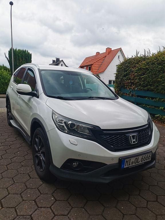 Weiß Gebraucht 2014 Honda CR-V SUV | 10.900 € (Guter Preis) - Bild 1/4