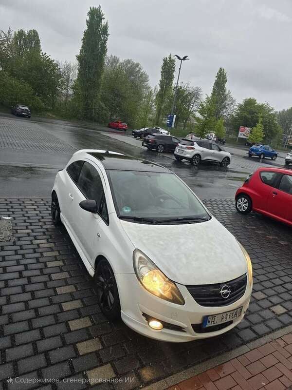 Weiß Gebraucht 2008 Opel Corsa Edition Limousine | 999 € (Fairer Preis) - Bild 1/4