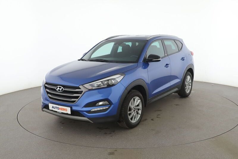 Blau Gebraucht 2018 Hyundai Tucson Passion SUV | 15.180 € (Guter Preis) - Bild 1/4