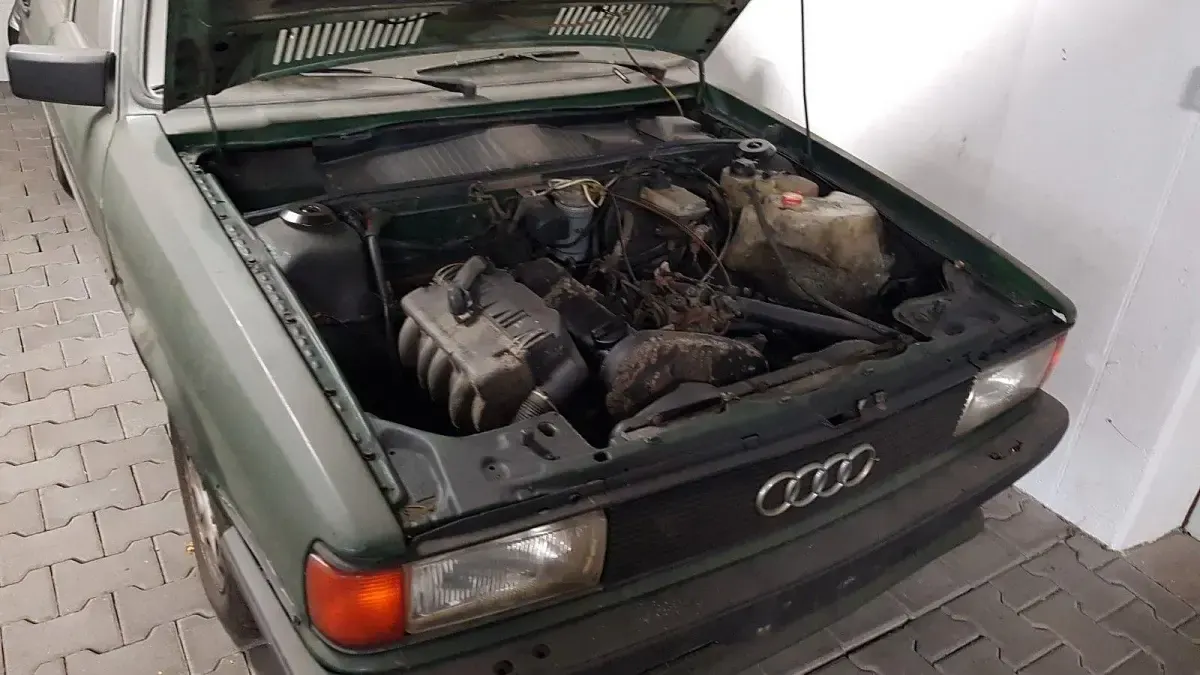 Gebraucht Audi 80 54 PS (39 kW) 1983 Grün Limousine