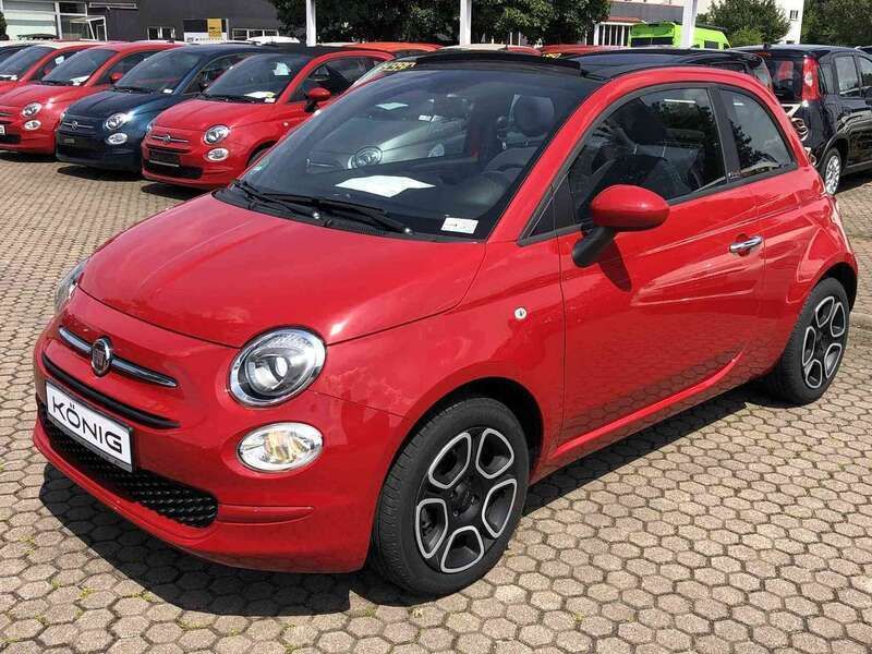 Rot Gebraucht 2023 Fiat 500C Club Cabrio | 12.997 € (Guter Preis) - Bild 1/4