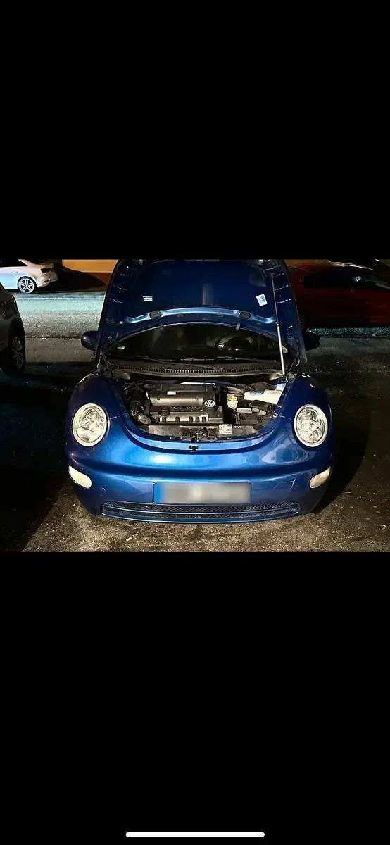 Brugt VW New Beetle 75 HK (55 kW) 2002 Blå Hatchback