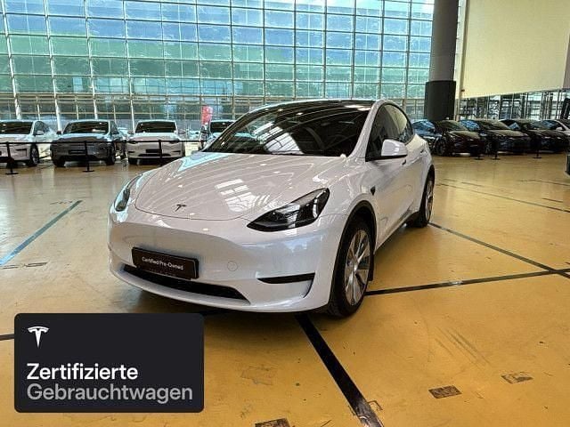 Pearl white multicoat Gebraucht 2023 Tesla Model Y RWD SUV | 33.400 € (Guter Preis) - Bild 1/4