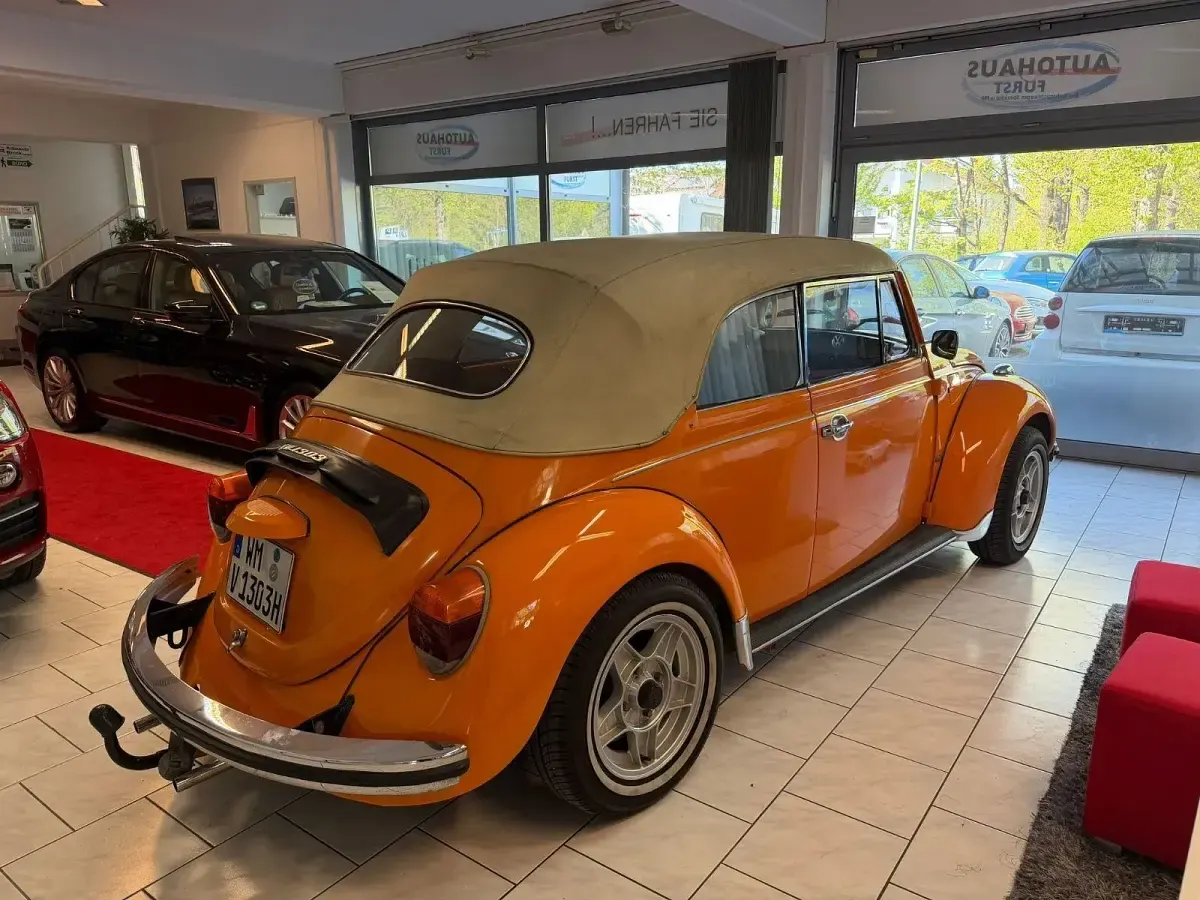 Gebraucht VW Käfer 50 PS (36 kW) 1973 Orange Cabrio