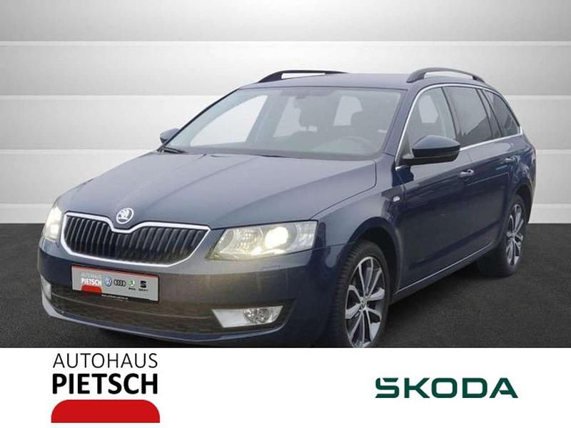 Blau Gebraucht 2015 Skoda Octavia Ambition Kombi | 14.340 € (Etwas zu teuer) - Bild 1/4