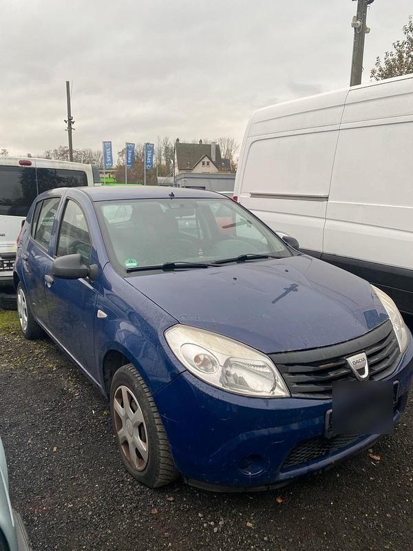 Blau Gebraucht 2009 Dacia Sandero Kleinwagen | 800 € (Superpreis) - Bild 1/4