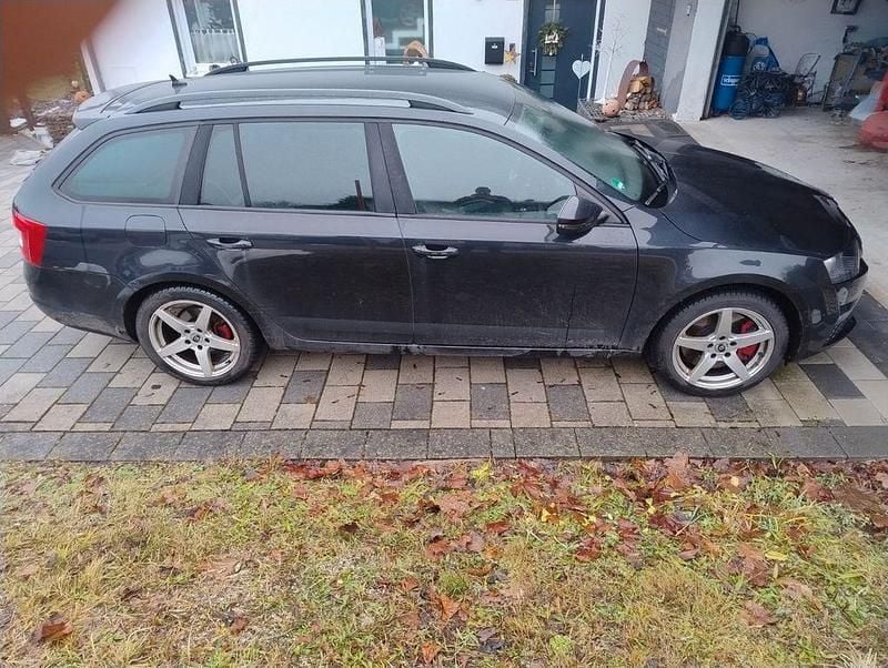 Gebraucht Skoda Octavia RS 184 PS (135 kW) 2013 Schwarz Kombi