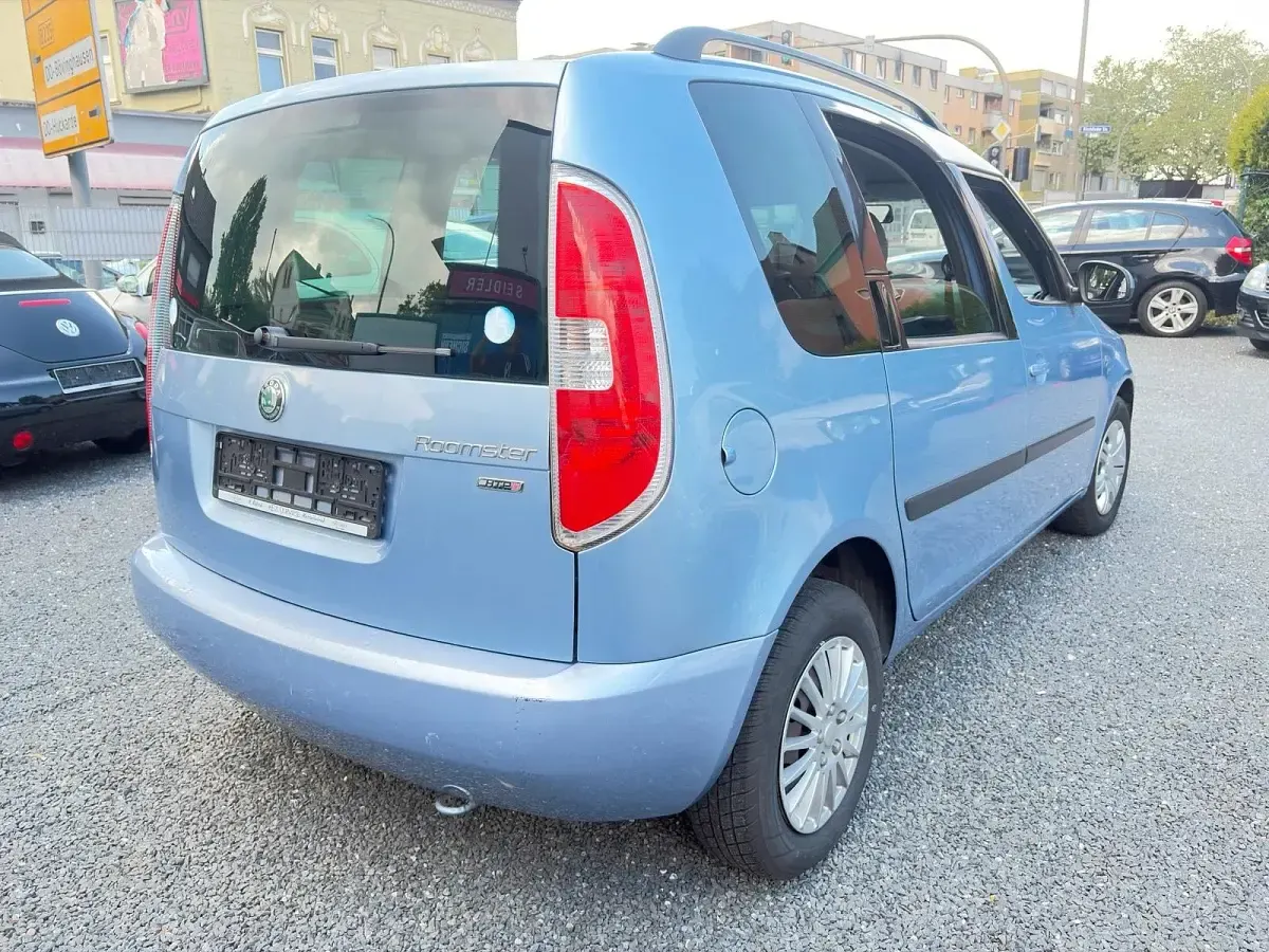 Gebraucht Skoda Roomster 70 PS (51 kW) 2007 Blau Van / Kleinbus