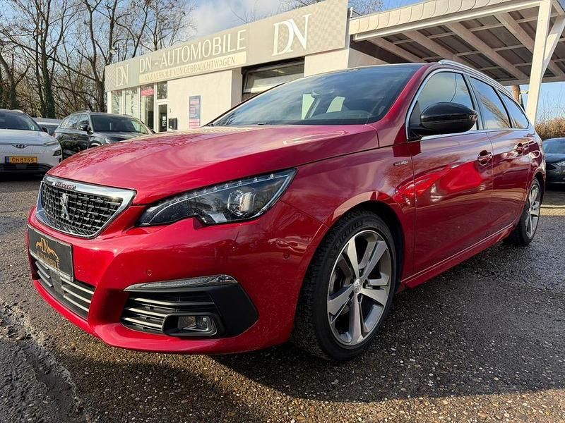 Rot Gebraucht 2020 Peugeot 308 SW GT-line Kombi | 12.800 € (Superpreis) - Bild 1/4