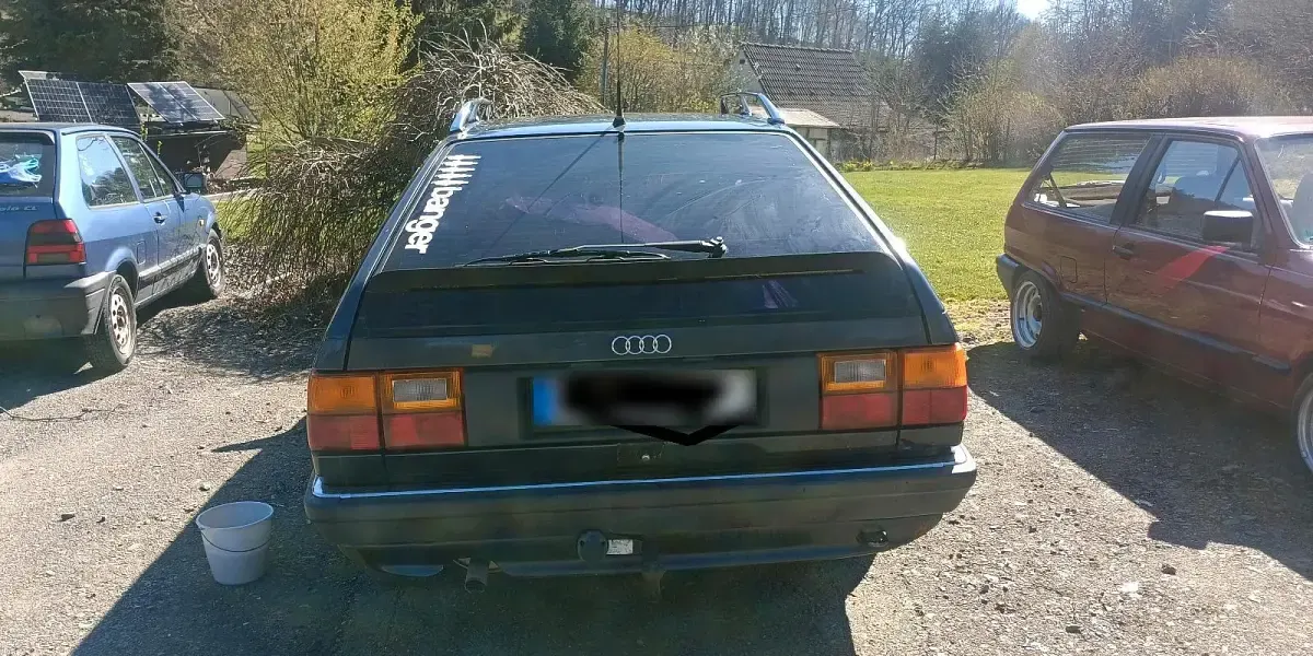 Gebraucht Audi 100 136 PS (100 kW) 1990 Blau Kombi