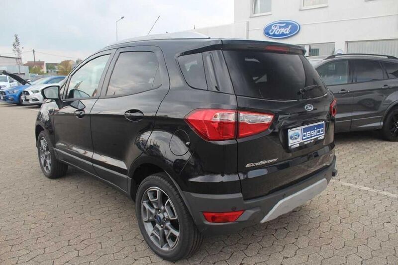 Gebraucht Ford Ecosport Titanium 125 PS (91 kW) 2015 Panther schwarz metallic SUV