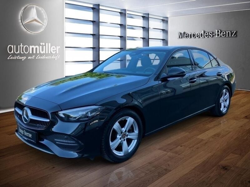 Obsidianschwarz Gebraucht 2022 Mercedes C180 Business Limousine | 29.980 € (Guter Preis) - Bild 1/4