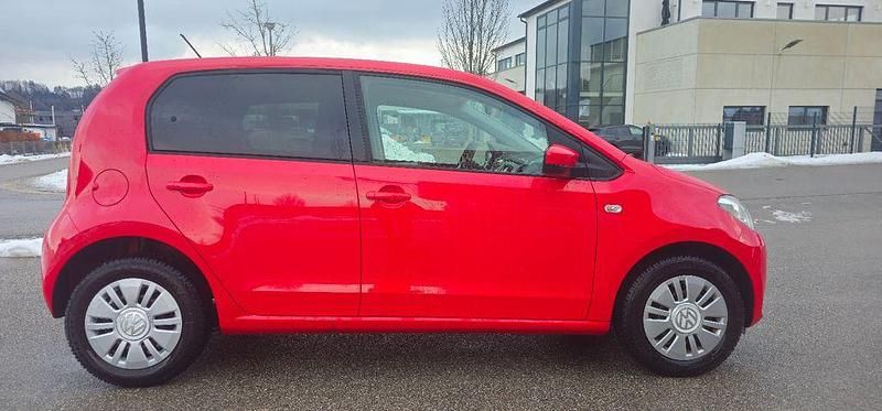 Gebraucht VW up! move up! 60 PS (44 kW) 2015 Rot Kleinwagen