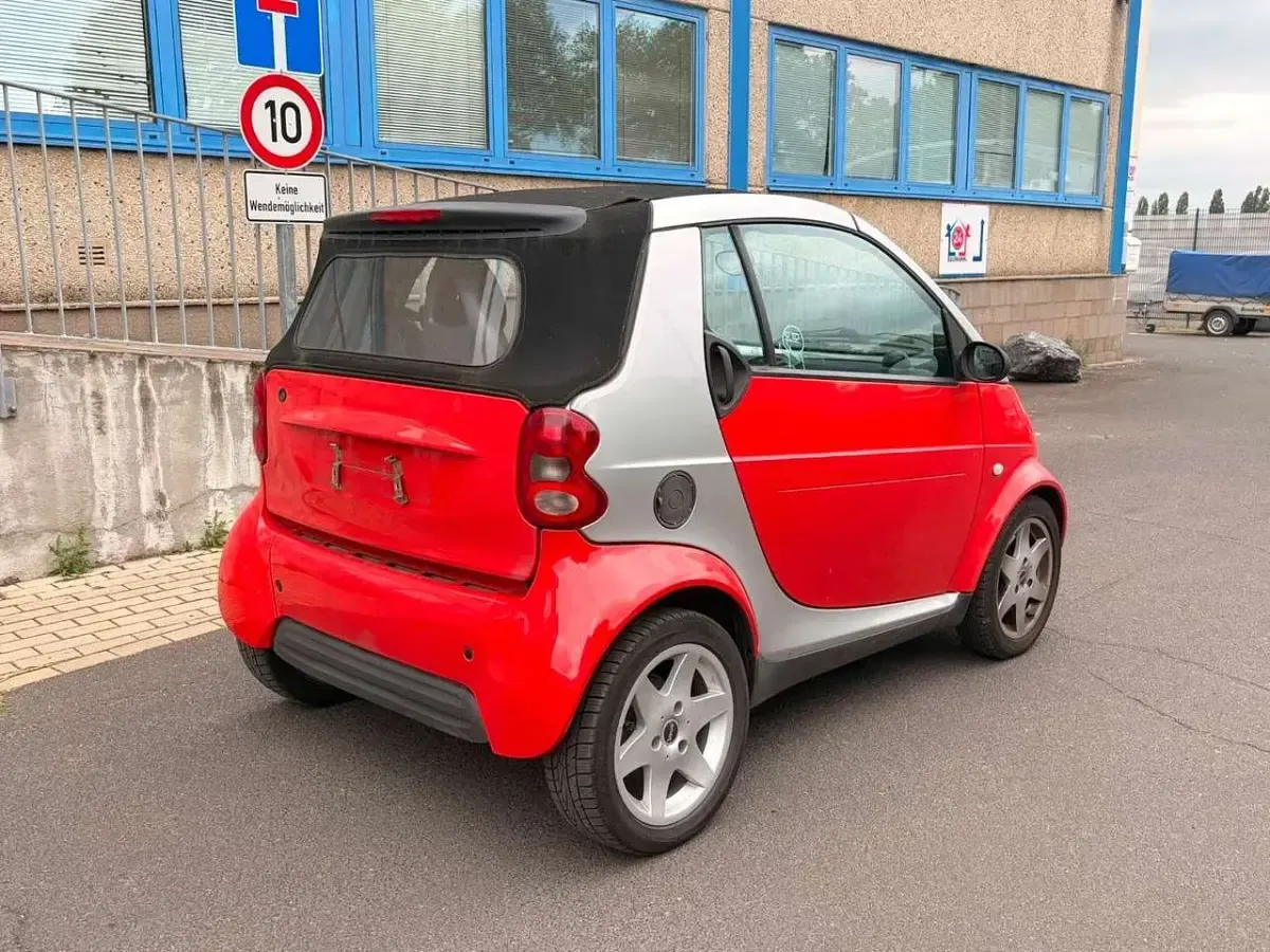 Gebraucht Smart ForTwo Cabrio Pulse 61 PS (44 kW) 2003 Rot Cabrio