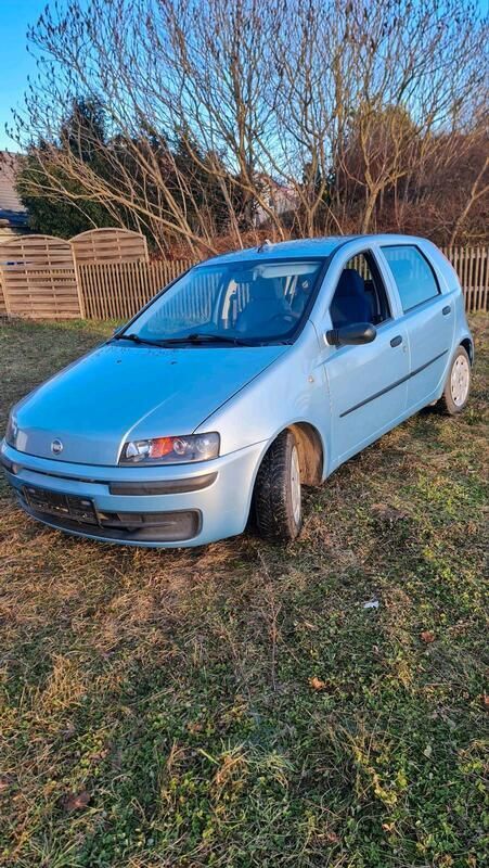 Blau Gebraucht 2003 Fiat Punto Kleinwagen | 750 € (Guter Preis) - Bild 1/4