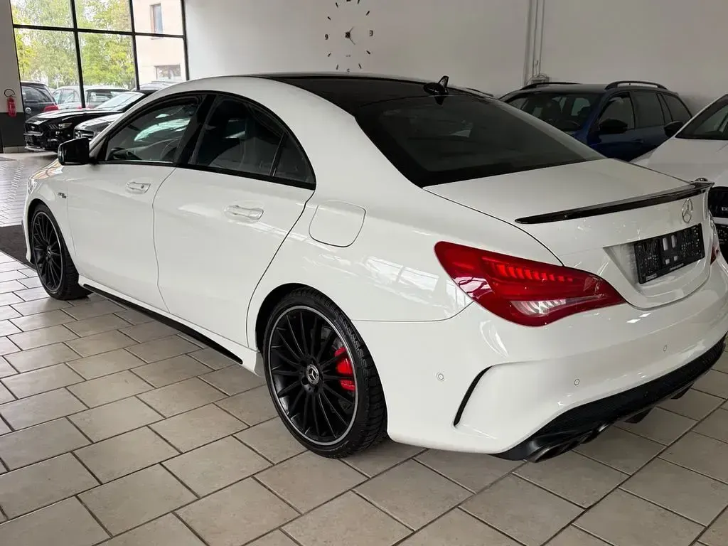 Gebraucht Mercedes CLA45 AMG AMG 381 PS (280 kW) 2016 Weiß Coupé