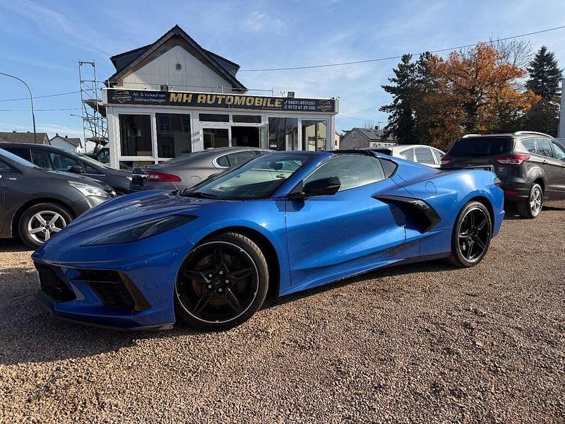 Blau Gebraucht 2023 Corvette C8 | 79.999 € - Bild 1/4