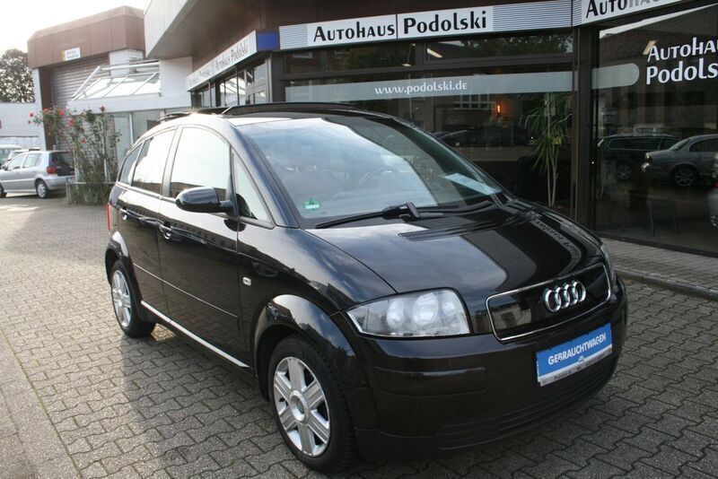 Gebraucht Audi A2 75 PS (55 kW) 2001 Ebonyschwarz perleffekt Kleinwagen