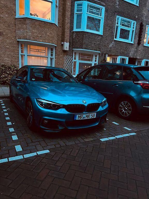 Blau Gebraucht 2019 BMW 430 Gran Coupé Sport Line Coupé | 22.999 € (Teuer) - Bild 1/4