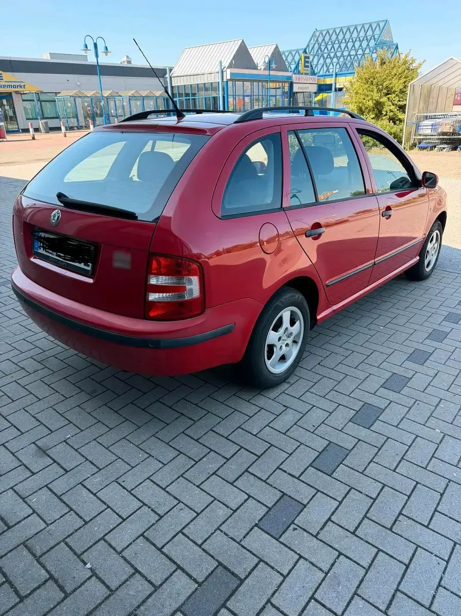 Gebraucht Skoda Fabia 75 PS (55 kW) 2006 Rot Kombi