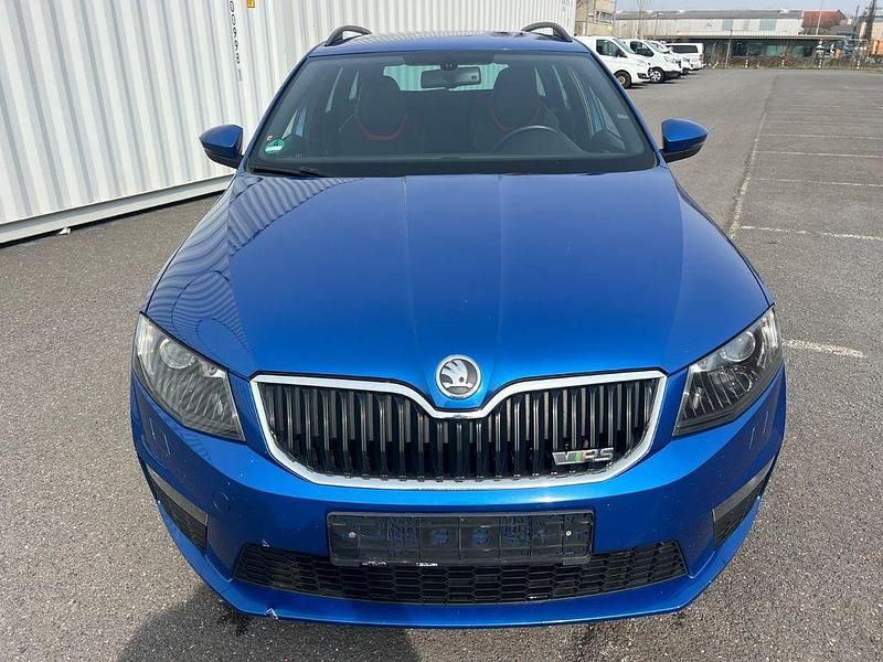 Gebraucht Skoda Octavia RS 184 PS (135 kW) 2014 Blau Kleinwagen