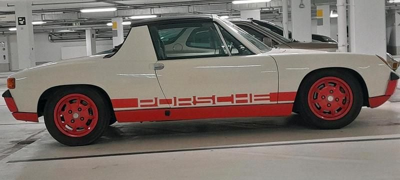 Weiß Gebraucht 1973 Porsche 914 Cabrio | 16.000 € - Bild 1/4