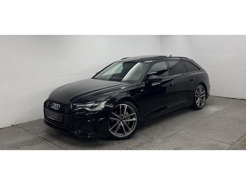 Mythosschwarz (metallic) Gebraucht 2021 Audi A6 S-Line Kombi | 39.800 € (Etwas zu teuer) - Bild 1/4