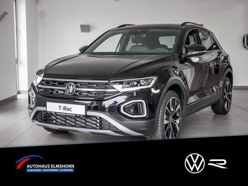 Deep black Neu 2025 VW T-Roc Style SUV | 42.599 € - Bild 1/4