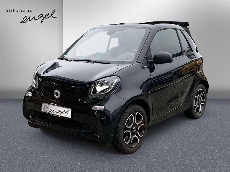 Schwarz Gebraucht 2019 Smart ForTwo Cabrio Passion Cabrio | 13.989 € (Guter Preis) - Bild 1/3