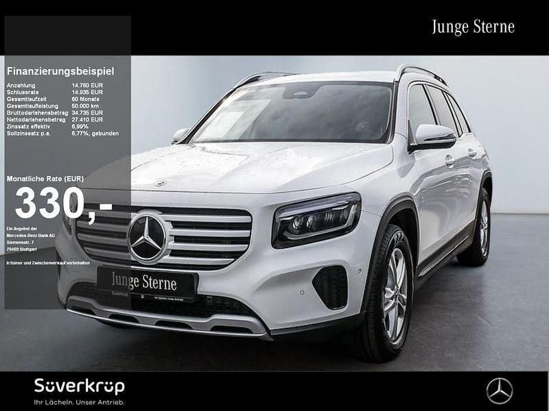 Weiß unilack polarweiß Gebraucht 2024 Mercedes GLB220 SUV | 38.780 € (Superpreis) - Bild 1/2