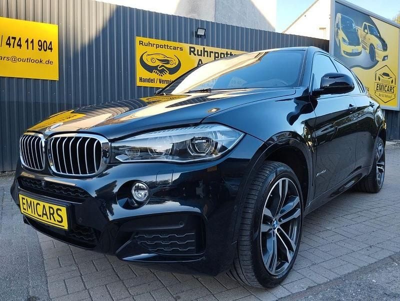 Schwarz Gebraucht 2018 BMW X6 Sport Line SUV | 37.890 € (Fairer Preis) - Bild 1/4