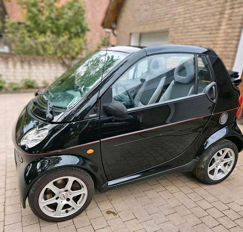Usata Smart ForTwo Cabrio 54 CV (39 kW) 2003 Nero Cabrio