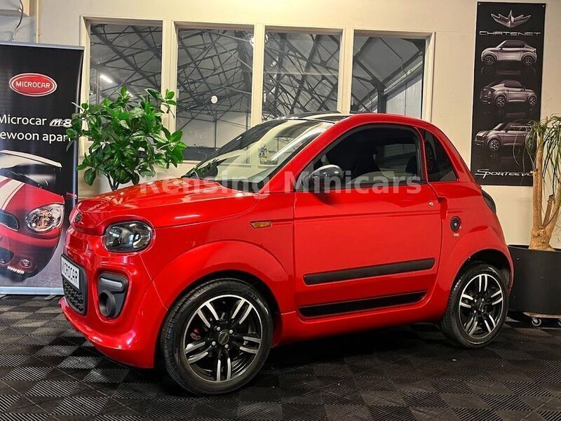 Rot Gebraucht 2021 Fiat 500 Kleinwagen | 10.950 € - Bild 1/4