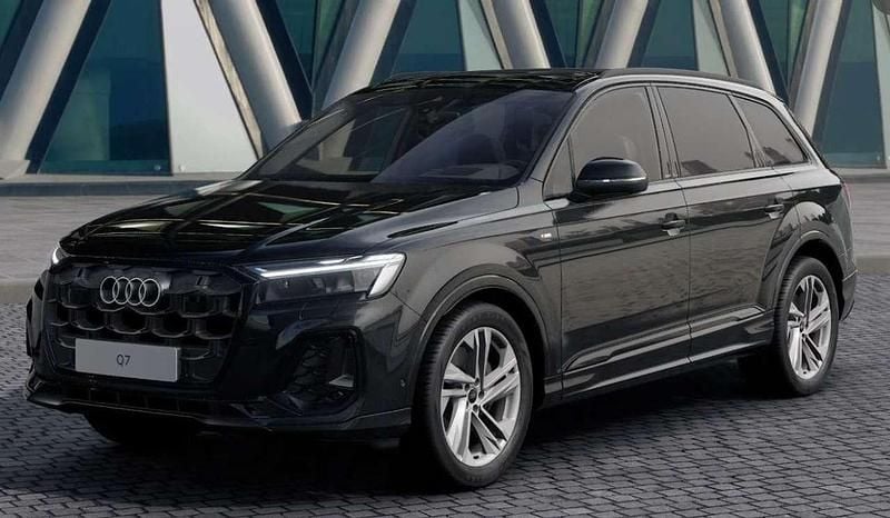 Schwarz Gebraucht 2025 Audi Q7 S-Line SUV | 70.490 € (Superpreis) - Bild 1/2