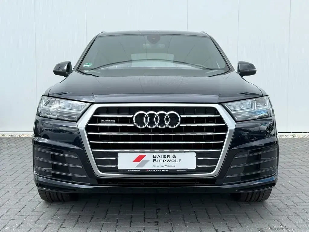 Używany Audi Q7 S-Line 272 KM (200 kW) 2017 Niebieski SUV